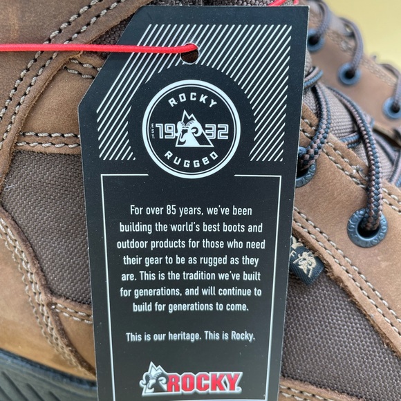 ROCKY RIDGE TOP HIKER MENS MEDIUM WIDTH SHOES RKS0384 WATERPROOF,600g INSULATION - Picture 6 of 7